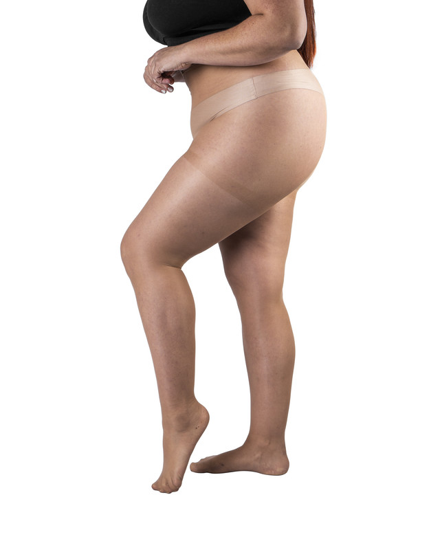 Ingesa - Panty Elasticada 20 Denier Talla Especial Xxl Eurocolor