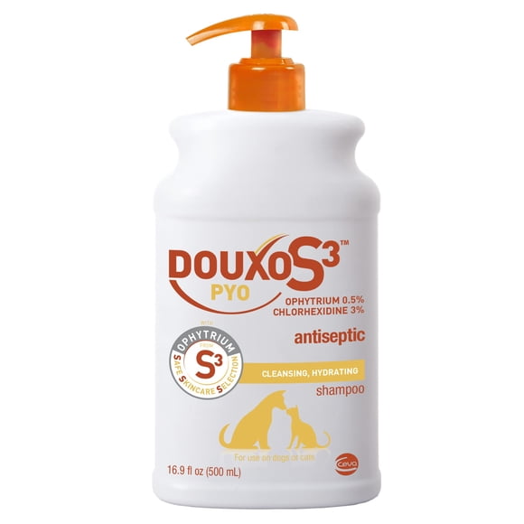 Champú Douxo S3 PYO 500 ml para perros y gatos