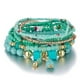 thumbnail image 5 of 8pcs Bohemian Beaded Turquoise Charm Bracelet - Handmade with Love!, 5 of 5