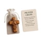 thumbnail image 1 of Pequeña Cruz De Madera Para Sujetar La Mano, Mesa, Sala De Estar, Hogar, Con Tarjeta De Oración Con Manos, 1 of 5