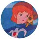 thumbnail image 3 of Nausicaä del Valle del Viento Alfombra Redonda de Felpa Coral, Antideslizante, No Desprende Pelusas, Lavable y Duradera para Salón, Dormitorio y Habitación de Niños 60cm, 3 of 6