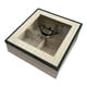 thumbnail image 1 of Caja De Té Mediana De Madera 3 Espacios Con Diseños negro, 1 of 3