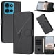 thumbnail image 1 of Funda Cartera Fibra de Carbono para Motorola MOTO G75 con Soporte y Cierre Magnético Negro, 1 of 6