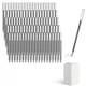 thumbnail image 1 of Plumas Rubierine flexibles de seguridad, 100 piezas, tinta negra, 9.7 cm, 1 of 8