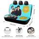 thumbnail image 2 of Escuadrón Extraño-theme Car Rear Seat Covers Back Elastic Flexible Car Seat Covers Decorative Fits Most Cars 120x59x76cm, 2 of 6