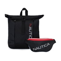 Nautica - Mochila Bend + Banano Kappa Negro