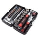 thumbnail image 3 of Juego De Llaves De Tubo 38pcs 1/4 '' Drive Llave De Trinquete Llave Reparación De Bicicleta Rojo, 3 of 5