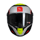 thumbnail image 3 of Casco para moto MT Thunder 4 SV Jerk D3 Amarillo Fluor Perla S + Pinlock MT-V-28, 3 of 7