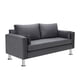 thumbnail image 2 of Sofa Sky 3c Felpa 12 Gris, 2 of 5