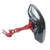 Ioensy - Guardabarros Trasero Cnc Para Bicicleta Eléctrica Universal N1S M3, Color Rojo