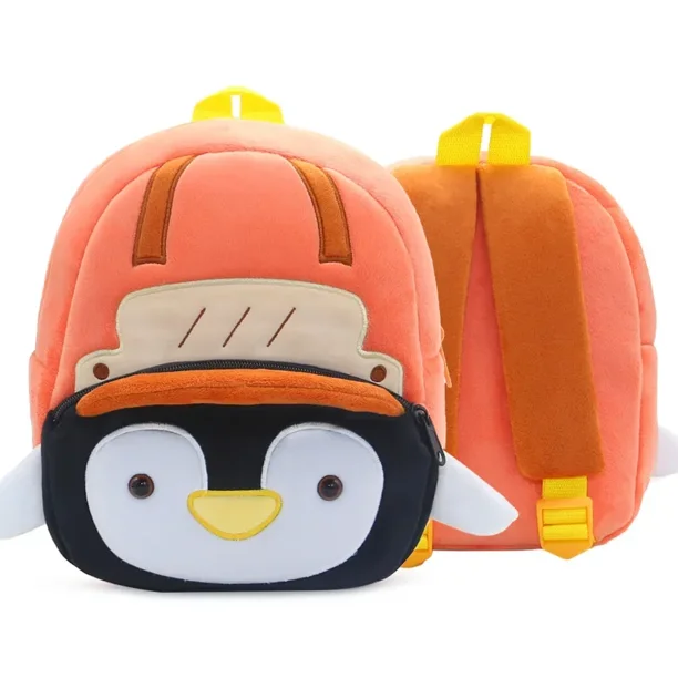 Cartoon Cute Plush Kids Backpack Animal Backpack Boy Girl School Backpack Leisure Bag Kindergarten Boys and Girls School Bags