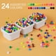 thumbnail image 3 of Cuentas Pony Simetufy 1200 piezas 6x9mm 24 colores, 3 of 3