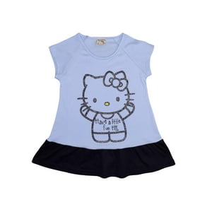 Polera Niña Hello Kitty Violeta 12