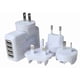 thumbnail image 1 of Adaptador Enchufe Viaje Mundial 4 X Usb Enchufe Universal, 1 of 2