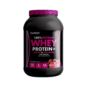100% Women Whey 2 Lbs Frutos Del Bosque- Foodtech