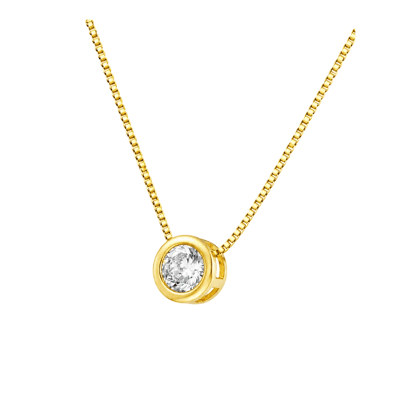 Collar Riviera Glow con Baño de Oro 18K