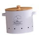 thumbnail image 5 of Lata De Almacenamiento De Verduras Para Cocina, Contenedor De Almacenamiento De Metal Para Patatas, Cebolla Y Ajo, Color Blanco, Grande, 5 of 5