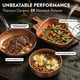 thumbnail image 3 of Juego de utensilios de cocina Gotham, acero martillado, cerámica, 24 piezas, antiadherentes, 3 of 9