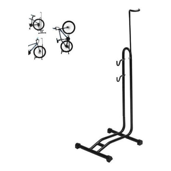 Soporte Portátil 3 En 1 Bicicleta Estaciona Reparación Negro