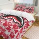 thumbnail image 1 of Rose Red Bape Shake Camo Comforter Set Soft 3 Pcs Twin Bedding Sets Thicken for All Season, 1 of 5