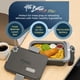 thumbnail image 2 of Calentador de alimentos autocalentado Hot Bento PLUS, color ébano, 500 ml, 2 of 7