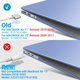 thumbnail image 4 of Funda IBENZER compatible con MacBook Air de 13 pulgadas (2017-2010), 4 of 9