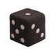 thumbnail image 5 of Dice Cube Taburete Otomano Con Pies Cúbicos Para Sofá, Mesita De Noche, Sala De Juegos, Terciopelo Gris S, 5 of 5