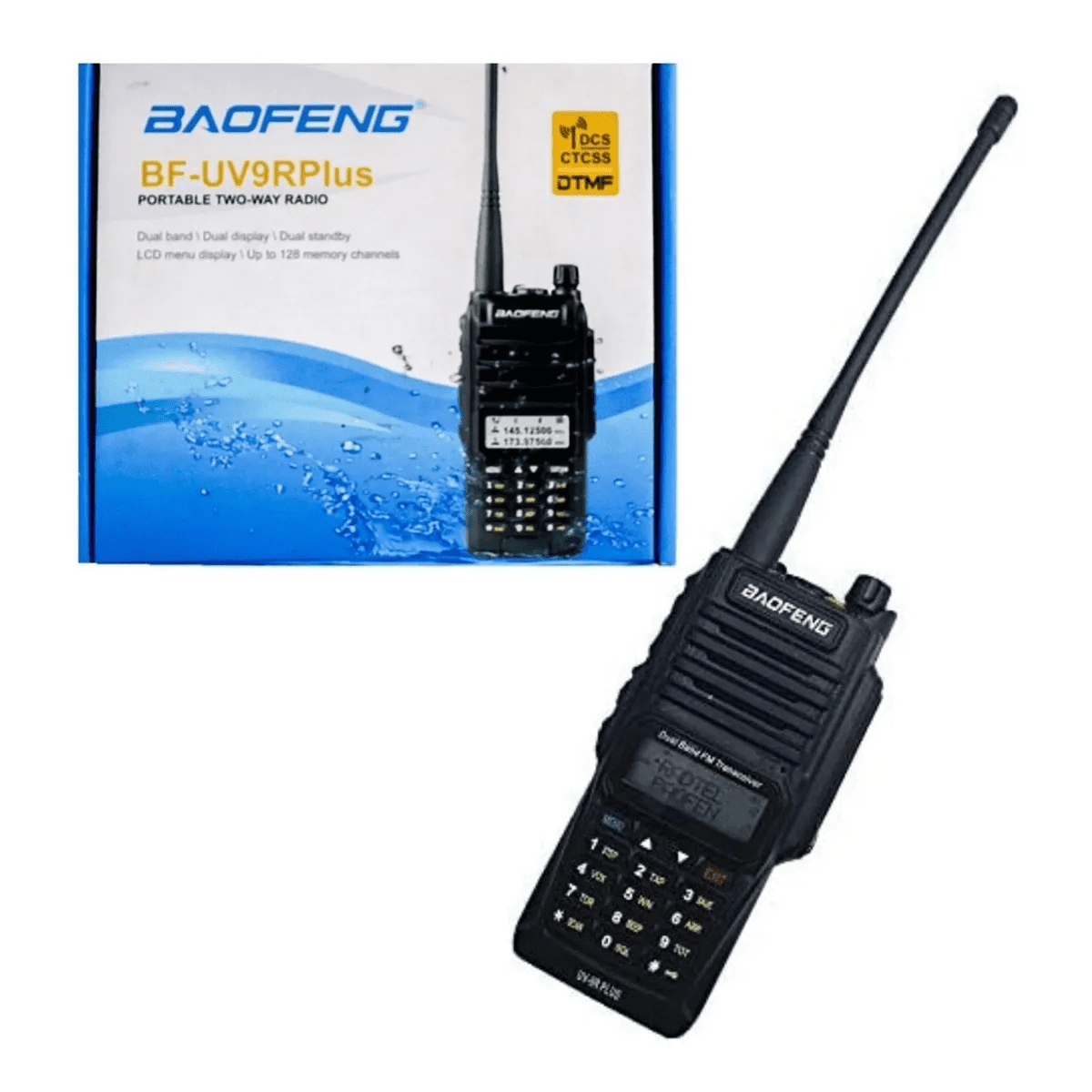 Genérico - Radio Walkie Talkie Baofeng Bf-uv9r Resistente Al Agua Ip67