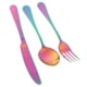 thumbnail image 3 of Juego de utensilios para servir Rainbow Juego para servir cena de 3 piezas Acero inoxidable, 3 of 3