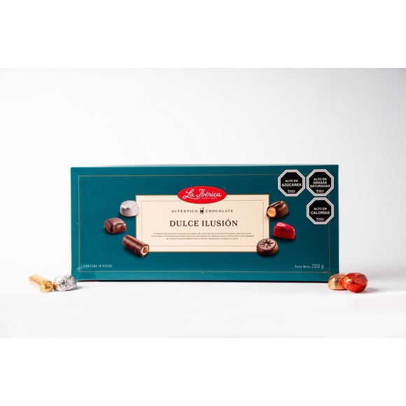 Caja De Bombones De Chocolate Dulce Ilusión 200g La Ibérica
