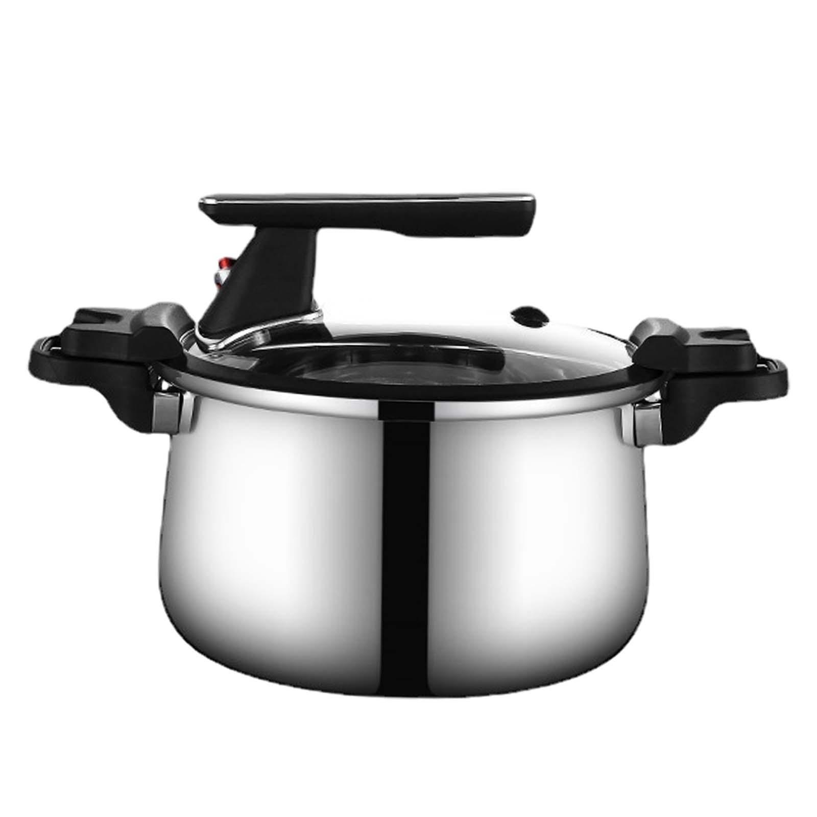 Magideal - Olla A Presión Olla De Cocina Multiusos Estufa Universal, Liberación De Presión De Seguridad, Envasadora A Presión, Olla Múltiple Para Hotel, Camping, 3.5L