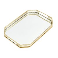 Bothyi - Bandeja Organizadora De Maquillaje, Bandeja Decorativa De Tocador Para Regalo, Para Encimera De Té, Escritorio, Tamaño C