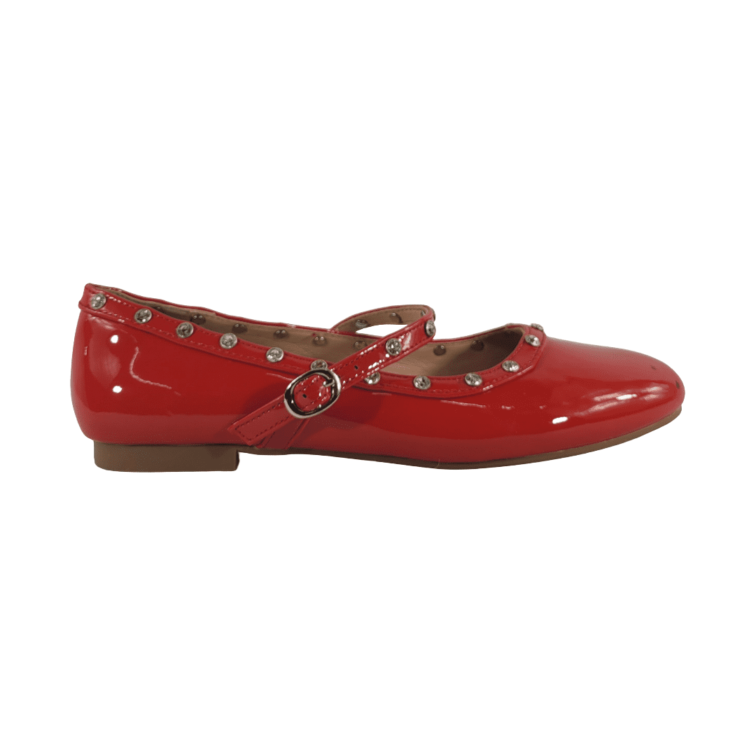 Ballerinas Md Rojo Brillante Mujer | 5k07-13 - Talla 36 Cl / 23 Cm
