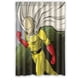 thumbnail image 1 of Cortina de ducha con diseño de Anime One Punch Man, juego de cortina de baño con ganchos, tamaño 48 x 72 pulgadas, 1 of 3