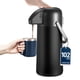 thumbnail image 1 of Dispensador de café Gezoss Airpot de acero inoxidable, 3 litros, 1 of 8