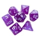 thumbnail image 2 of Juego De Dados Poliédricos De 7 Piezas Juego De Dados Para Fiesta Juego De Mesa Juego De Cartas Violeta, 2 of 3