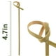 thumbnail image 5 of Palillos de bambú para cócteles, palillos para comida, palillos para dientes, palillos para cócteles, 200 piezas, elegantes para bebidas con brochetas de nudo en bucle para fiestas y aperitivos, 5 of 8
