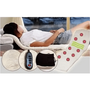 Movi - Colchoneta Masajeadora Con Calor, 9 Modos De Masaje, Portátil