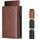 thumbnail image 1 of Cartera para Hombre, Billetera Hombre de Cuero Genuino con RFID Bloqueo, Carteras Minimalista Plegable con Ranuras para Tarjetas, 1 of 6