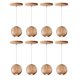 thumbnail image 2 of 8 piezas de madera global techo lámpara colgante de la lámpara de ara?a decoración de la lámpara, 2 of 3