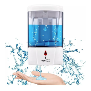Genérico - Dispensador Automático Sin Contacto De Jabón / Alcohol Gel Blanco