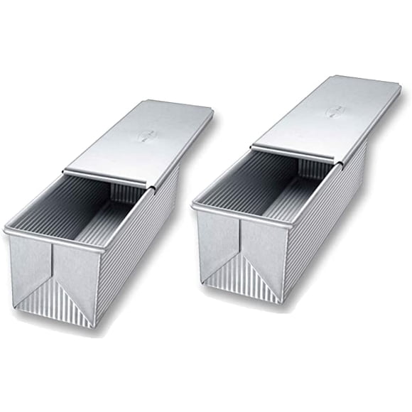 Pan USA Pan Pullman de acero aluminizado, 23 x 10 x 10 cm