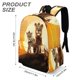 thumbnail image 3 of Mufasa-theme Backpack, Campus style schoolbag Bookbag with Adjustable Shoulder Straps And Large Zip Compartment, Unisex Travel Bags.42x30x15cm, 3 of 6