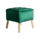 thumbnail image 1 of Pouf Alemania Verde Botella Felpa 42x42x43 cm, 1 of 3