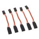 thumbnail image 4 of 5 Uds Cable De Extensión Servo Macho A Hembra Conector JR De 3 Pines, 4 of 5