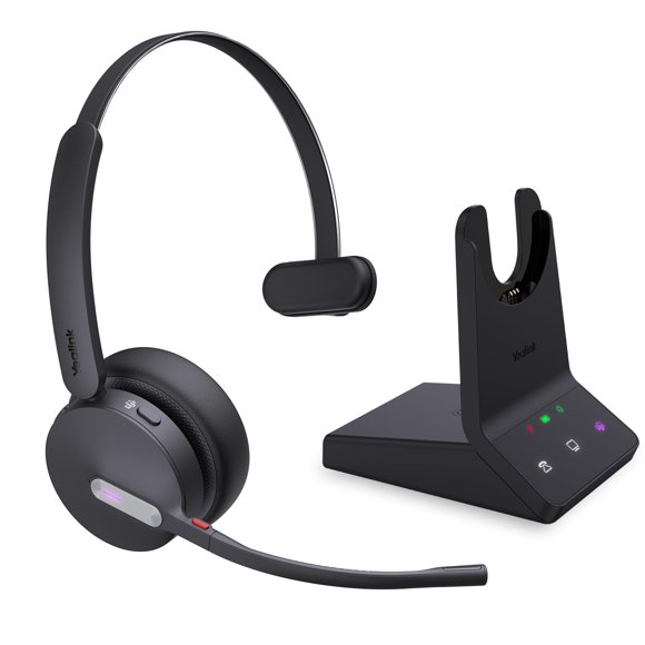 Auriculares Yealink WH64 Teams Mono Inalámbricos DECT y Bluetooth