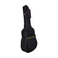 Magideal - Bolsa De Almacenamiento Para Guitarra, Mochila De Protección, Caja De Almacenamiento Para Guitarra Acústica Portátil De 41 Pulgadas, Estuche De Transp Negro
