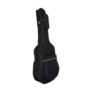 Magideal - Bolsa De Almacenamiento Para Guitarra, Mochila De Protección, Caja De Almacenamiento Para Guitarra Acústica Portátil De 41 Pulgadas, Estuche De Transp Negro