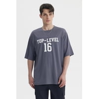 Fashionspark - Polera Hombre Oversize Gris