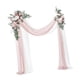thumbnail image 1 of 2 Piezas Boda Arch Flores Colgantes Decoración De La Decoración Del Letrero De Bienvenida, 1 of 5
